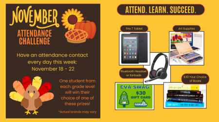 November attendance challenge